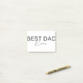 最高のパパ ポストイット (デスク上)
