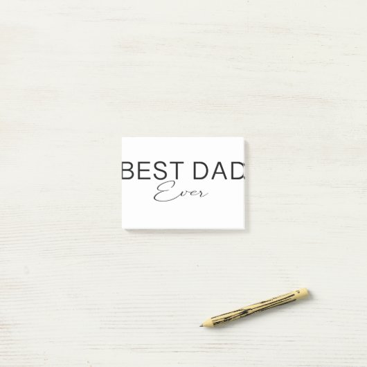 最高のパパ ポストイット (デスク上)
