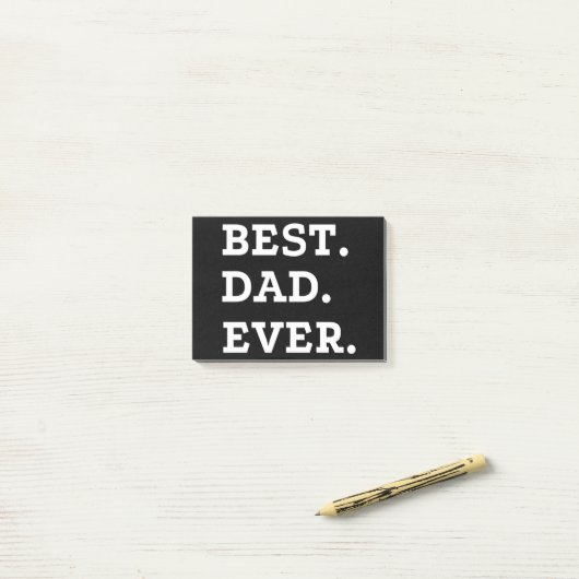 最高のパパ ポストイット (デスク上)