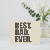 最高のパパ ポストカード (スタンド正面)