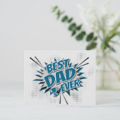 最高のパパ ポストカード (スタンド正面)