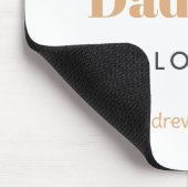 最高のパパ マウスパッド (コーナー)