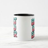 最高のパパ マグカップ (中央)