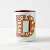 最高のパパ マグカップ (中央)