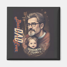 最高のパパ マグネット