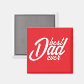 最高のパパ マグネット (正面/裏面)