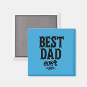 最高のパパ マグネット (正面/裏面)