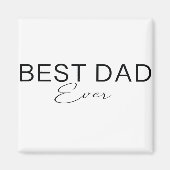 最高のパパ マグネット (正面)