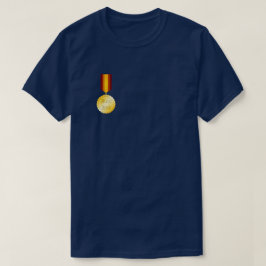 最高のパパ メダル ブローチ 父の日 Tシャツ