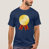 最高のパパ メダル リボン 父の日 Tシャツ (正面)