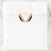 最高のパパ ラウンドシール (バッグ)