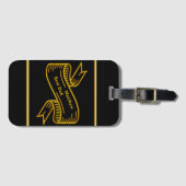 最高のパパ ラゲッジタグ (正面横)