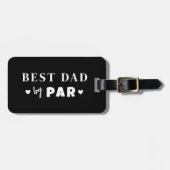 最高のパパ ラゲッジタグ (正面横)
