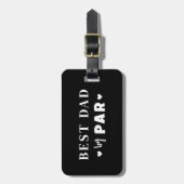 最高のパパ ラゲッジタグ (正面縦)