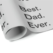 最高のパパ ラッピングペーパー (ロールコーナー)