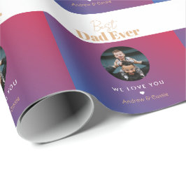 最高のパパ ラッピングペーパー