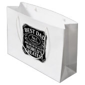 最高のパパ ラージペーパーバッグ (裏面アングル)