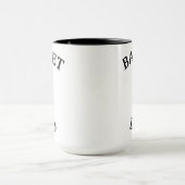 最高のパパ"今まで!踊り父のコーヒー マグカップ (中央)