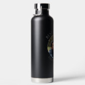 最高のパパ | 写真テンプレートパーソナライズされた ウォーターボトル (右面)