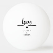 最高のパパ 卓球ボール (裏面)