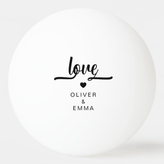 最高のパパ 卓球ボール (裏面)