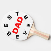 最高のパパ 卓球ラケット (横)