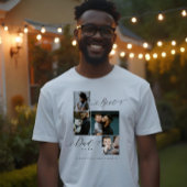 最高のパパ |家族の写真を保存 トライブレンドＴシャツ