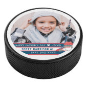 最高のパパ |手で書いた写真 アイスホッケーパック (3/4)