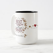 最高のパパ – 永遠の感謝 ツートーンマグカップ (正面左)