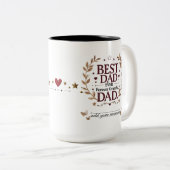 最高のパパ – 永遠の感謝 ツートーンマグカップ (正面右)