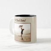 最高のパパ!父の日にぴったりの! ツートーンマグカップ (正面左)