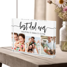 最高のパパ – 父の日の写真コラージュ