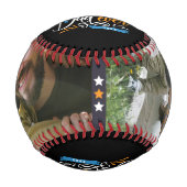 最高のパパ |父の日の写真野球 野球ボール (正面)