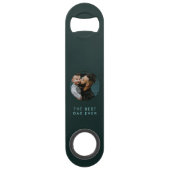 最高のパパ |父の日の緑クール スピード栓抜き (裏面)