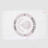 最高のパパ | 父の日ギフトゴルフタオル ゴルフタオル (横)