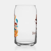 最高のパパ – 父の日パーソナライズされたの贈り物 ガラス缶 (左)