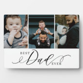 最高のパパ |父の日フォトコラージュプラーク フォトプラーク (正面)