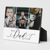 最高のパパ |父の日フォトコラージュプラーク フォトプラーク (側面)