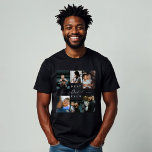 最高のパパ |父の日6写真コラージュ トライブレンドＴシャツ<br><div class="desc">家族祝の愛と大切な思い出の本質を捉えた贈り物と父の日。Father 最高の Ever Photo Collage T-Shirtはパーソナライズされた6枚のコラージュのグリッドを備え、家族の特別な写真や忘れられない瞬間をパパと一緒に表示するのに最適。このデザインは、手書きの白い台本スタイル最高のに「素晴らしパパ・エバー」とクラシック・セリフフォントを組み合わせたエレガントに作られ、時代を超越した洗練された外観を作り出している。個人touchを追加するにカスタマイズは、家族が設立された年で。このTシャツは単なる贈り物ではなく、あなたの人生の素晴らしい父親への心からの敬意であり、彼が家族にもたらす愛と喜びを衣服に思い出させる。デザインとレイアウトによる©鳥類科学パペリー</div>