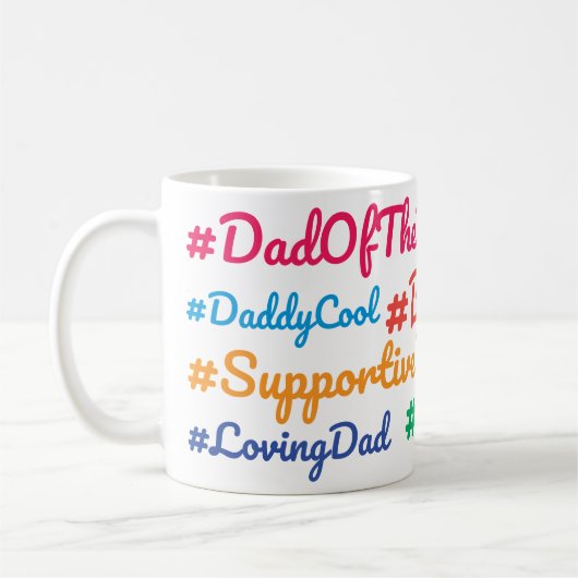 最高のパパ |父の日 コーヒーマグカップ (左)