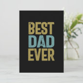 最高のパパ |父の贈り物 サンキューカード (スタンド正面)