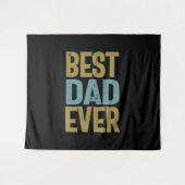 最高のパパ |父の贈り物 タペストリー (正面(横))