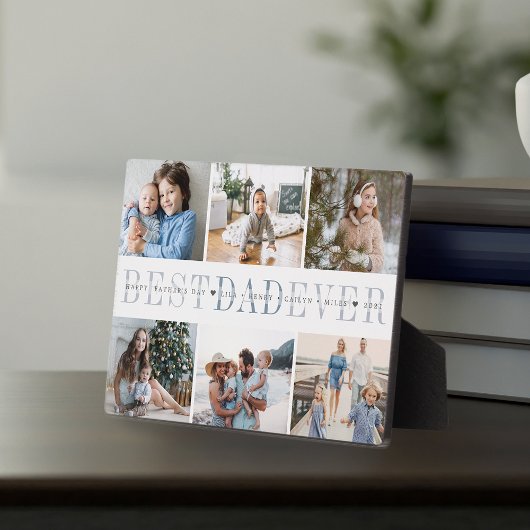 最高のパパ |父の6日目の写真 フォトプラーク