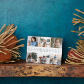 最高のパパ |父の6日目の写真 フォトプラーク (側面)