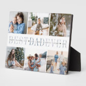 最高のパパ |父の6日目の写真 フォトプラーク (側面)