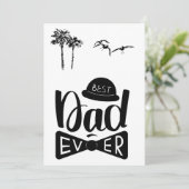 最高のパパ 現代の父の日 シーズンカード (スタンド正面)