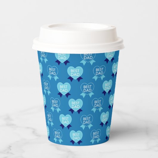 最高のパパ 紙コップ (正面)
