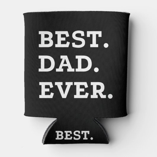 最高のパパ 缶クーラー (正面)