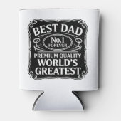 最高のパパ 缶クーラー (正面)