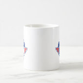 最高のパパ 飛行機 コーヒーマグカップ (中央)